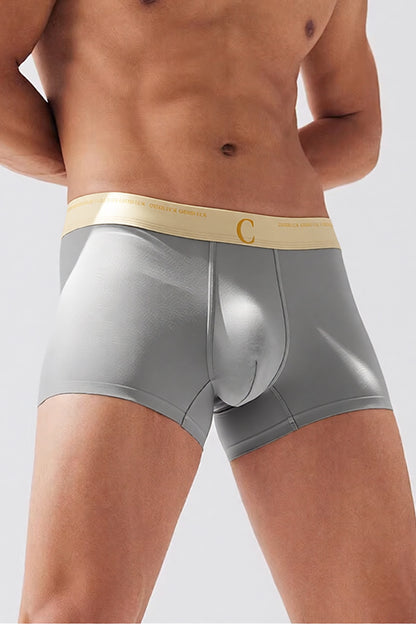 Fashion Solid Men's Boxer Briefs