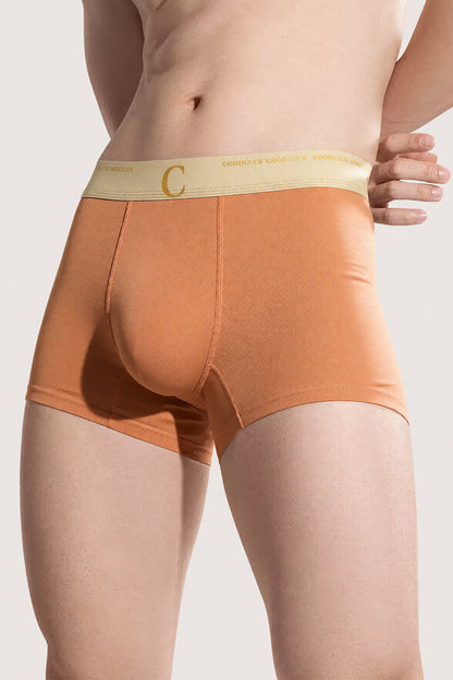 Fashion Solid Men's Boxer Briefs