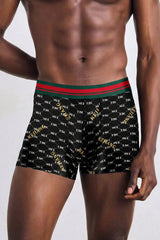 All-Over Lettering Trunks 4-Pack
