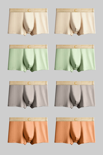 Fashion Solid Men's Boxer Briefs